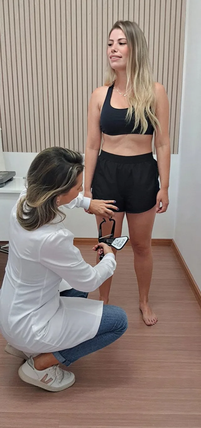 Avaliação de composição corporal